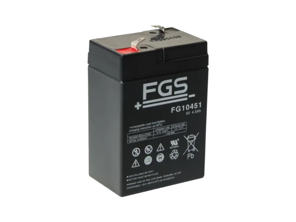 Rechargeable battery 6V/4.5Ah lead-gel, for EuroCompact