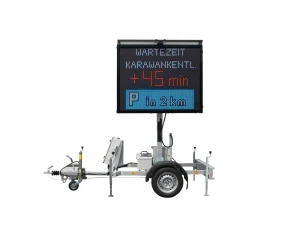 Signalanhänger City Trailer, Solar