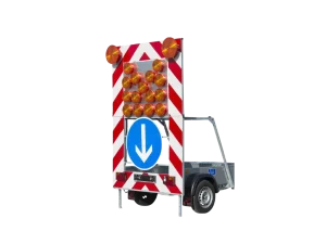 Fahrbare Absperrtafel FA 2 L, 0-Meter